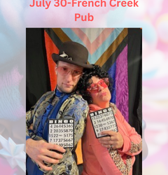 Coming soon! French Creek Pub- July 30 Mark the Date